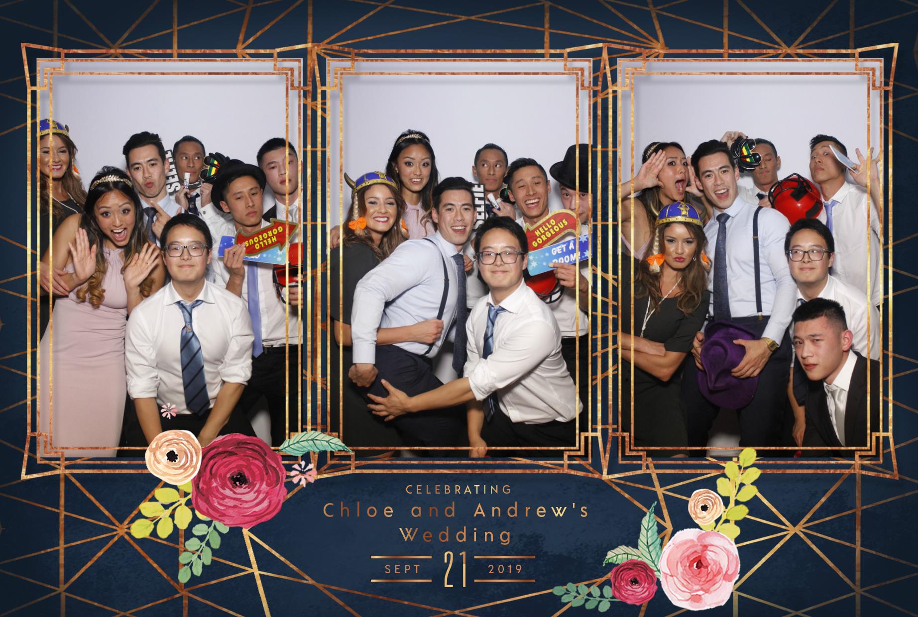 Chloe and Andrew's Wedding | View more photos from the event at gallery.myphotoboothexperience.co.uk/u/MyPhotoBoothExperienceLtd/Chloe-and-Andrews-Wedding